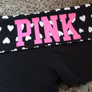 Victoria’s Secret PINK yoga shorts